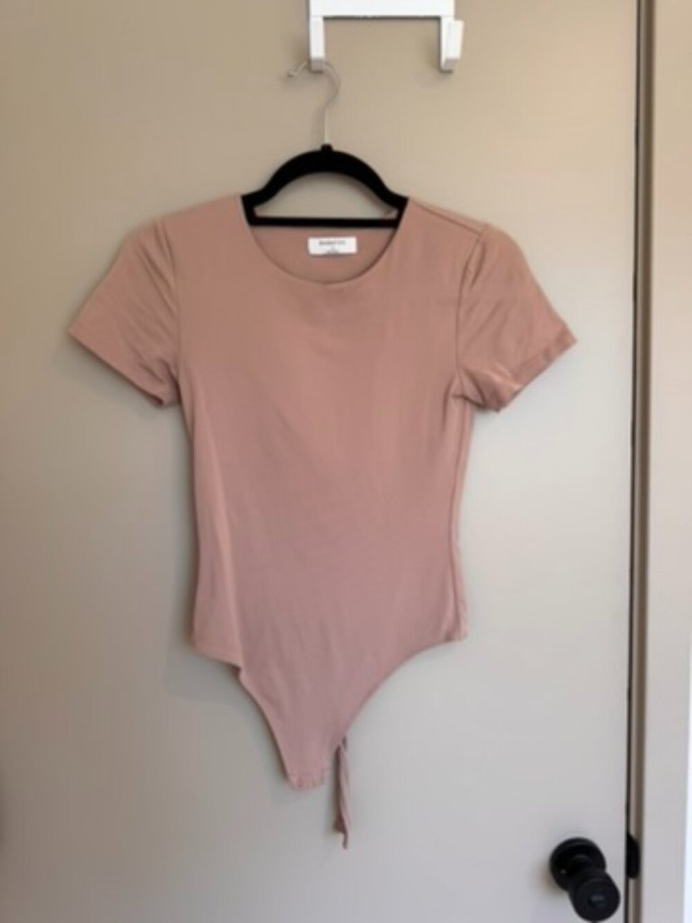 Aritzia Contour Bodysuit - Tan - Size Small